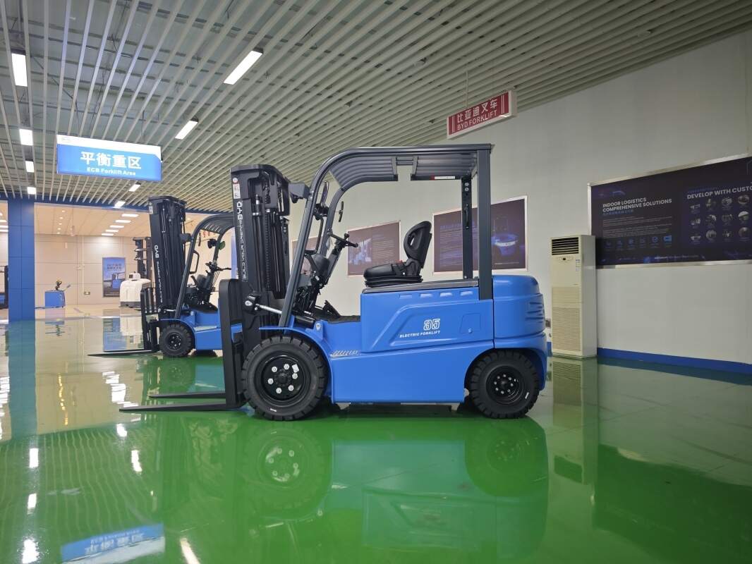 梧州医药仓库对比电动叉车和柴油叉车的实际开销(图1)