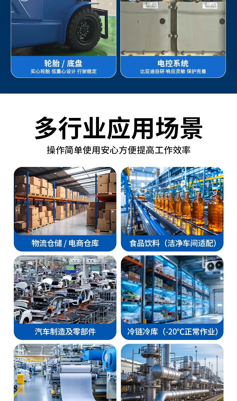 比亚迪7吨电动叉车(图6)